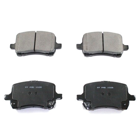 Pronto Dura Premium Brake Pads Front, Bp1028Ms BP1028MS